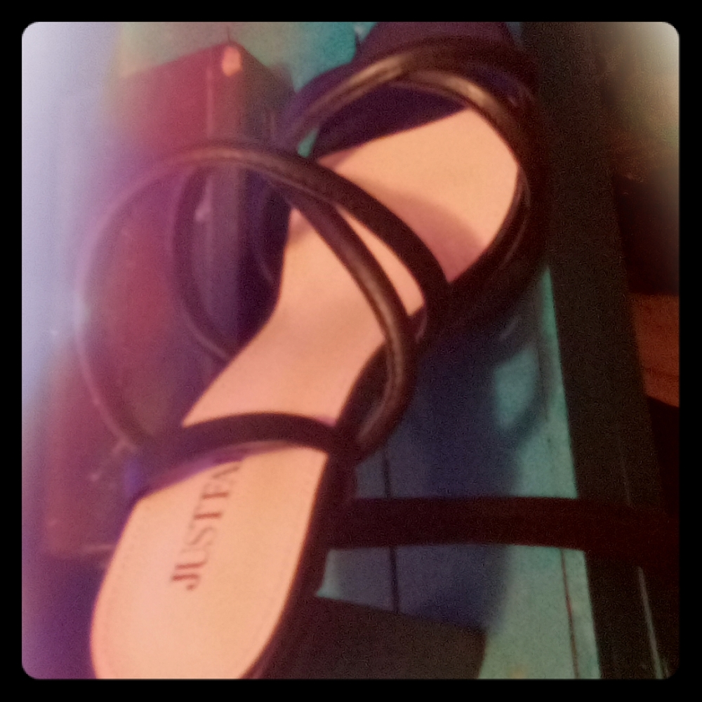 Brand new never worn high heel sandals